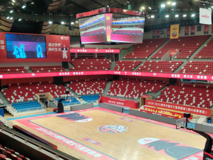 四川省体育馆“华丽蝶变”扩声系统及LED大屏改造项目顺利完成——实现全新视听互动体验